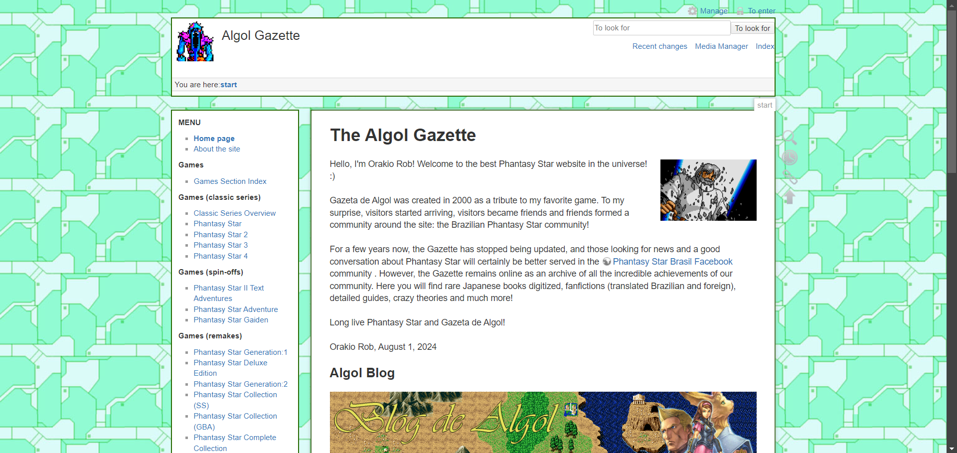 Algol Gazette (Portuguese)